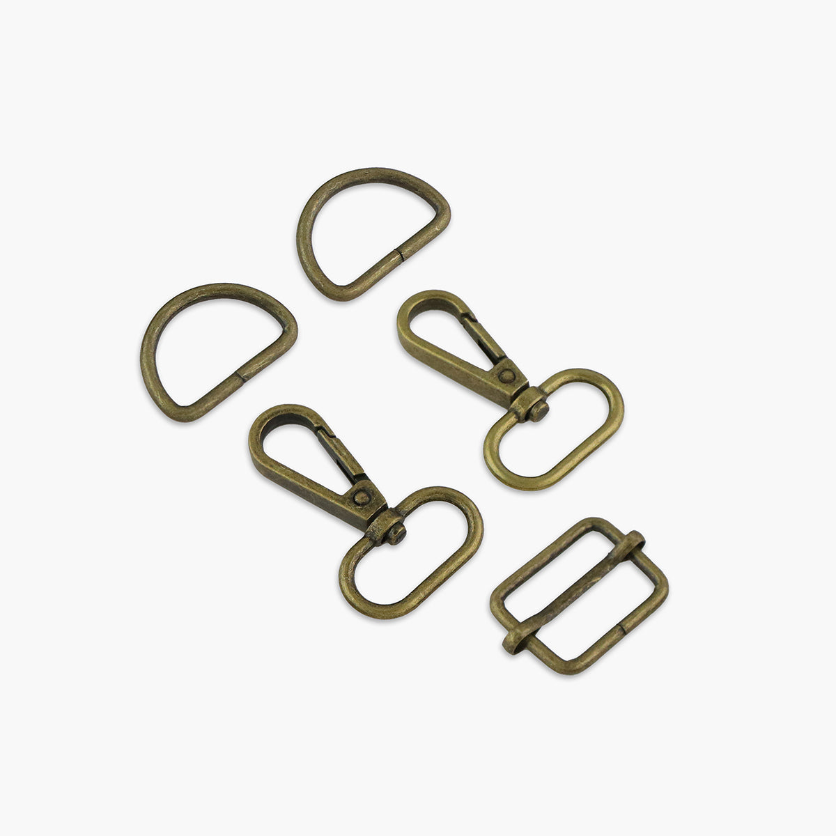 Sallie Tomato Style 3 Basic Hardware Kit 3/4" Antique - P210-STS193A