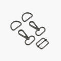 Sallie Tomato Style 3 Basic Hardware Kit 3/4" Gunmetal - P210-STS193B