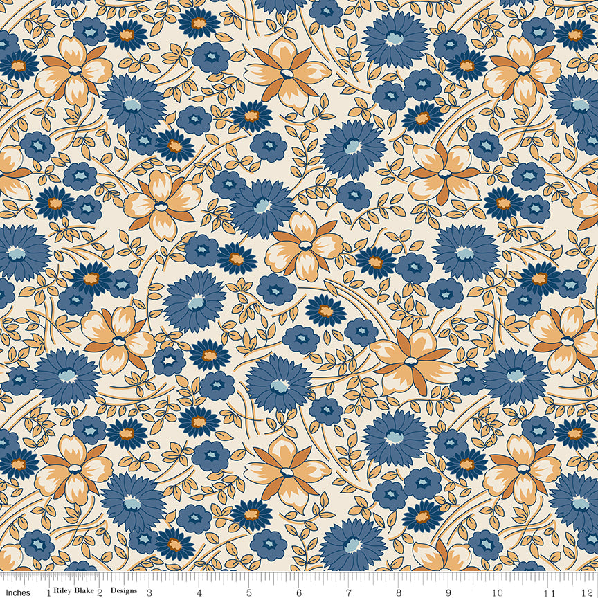 PRE-ORDER: Denim & Daisy 107/108" Wide Back Prairie Flower Multi