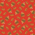 Hot Dogs and Burgers Red (Chillin and Grillin)