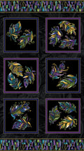 Luminescent Leaves Panel IndigoBlk (Luminescent Leaves)