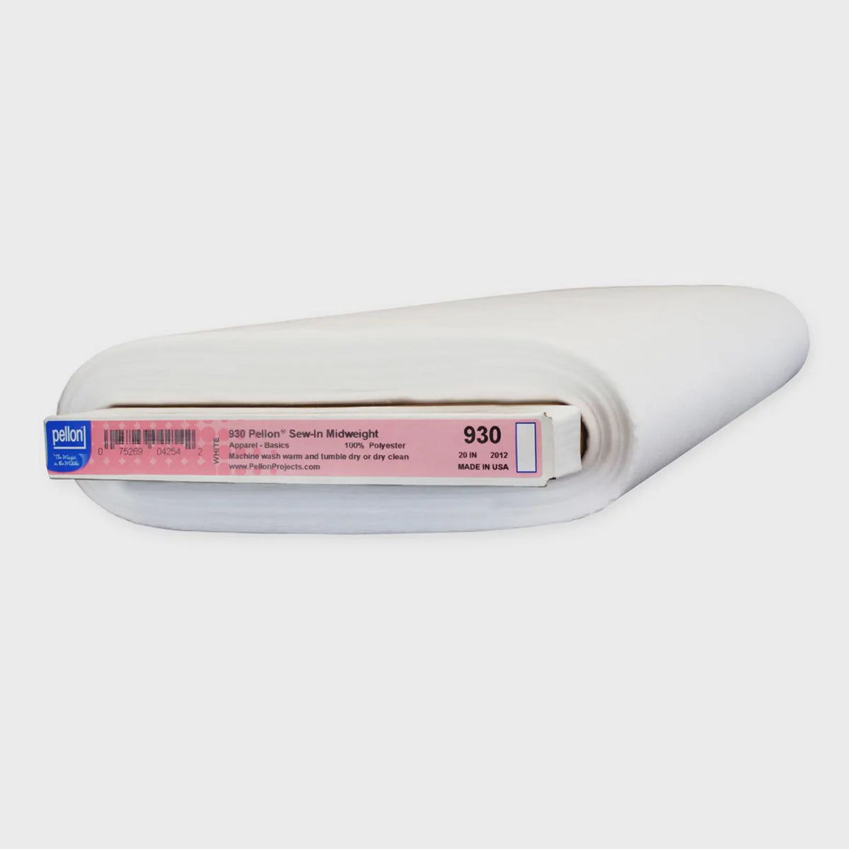 Pellon Sew In Interfacing 20in 930 WHITE